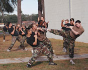 Rangers Muay Thai Training