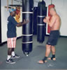 Manu trains Rick Roufus