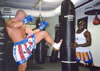 Manu trains Rick Roufus