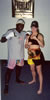 Manu trains Trisha for her Golden Gloves Atlanta 